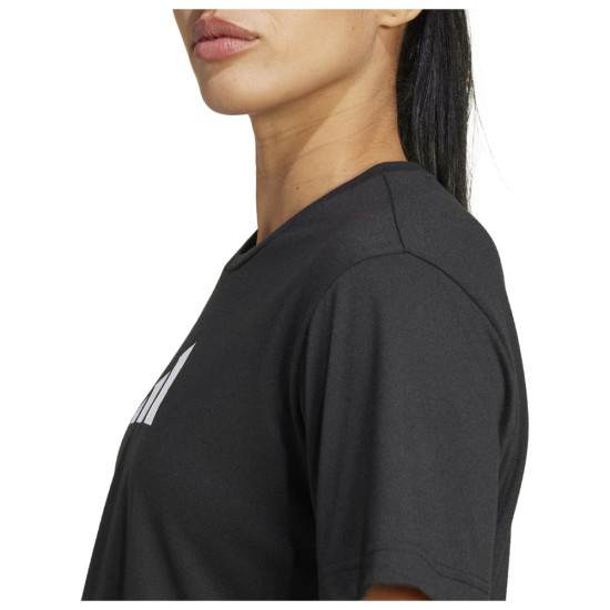 Adidas Γυναικεία κοντομάνικη μπούλζα Train Essentials Big Logo Performance Training Tee
